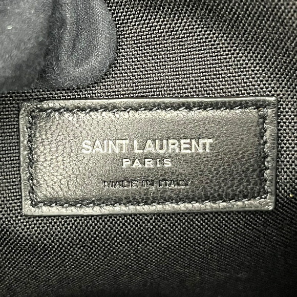Saint Laurent Backpack Lamb Leather Black - Picture 15 of 16